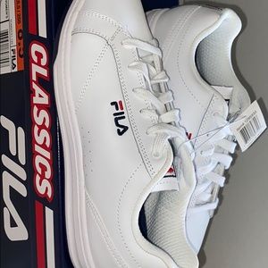 White Fila Sneakers